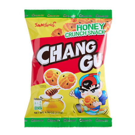 Chang Gu Honey Crunch Snack- Korea