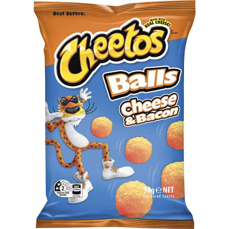 Cheetos Cheese and Bacon - Australia