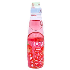 π HATA Ramune Strawberry Soda β Japan Classic