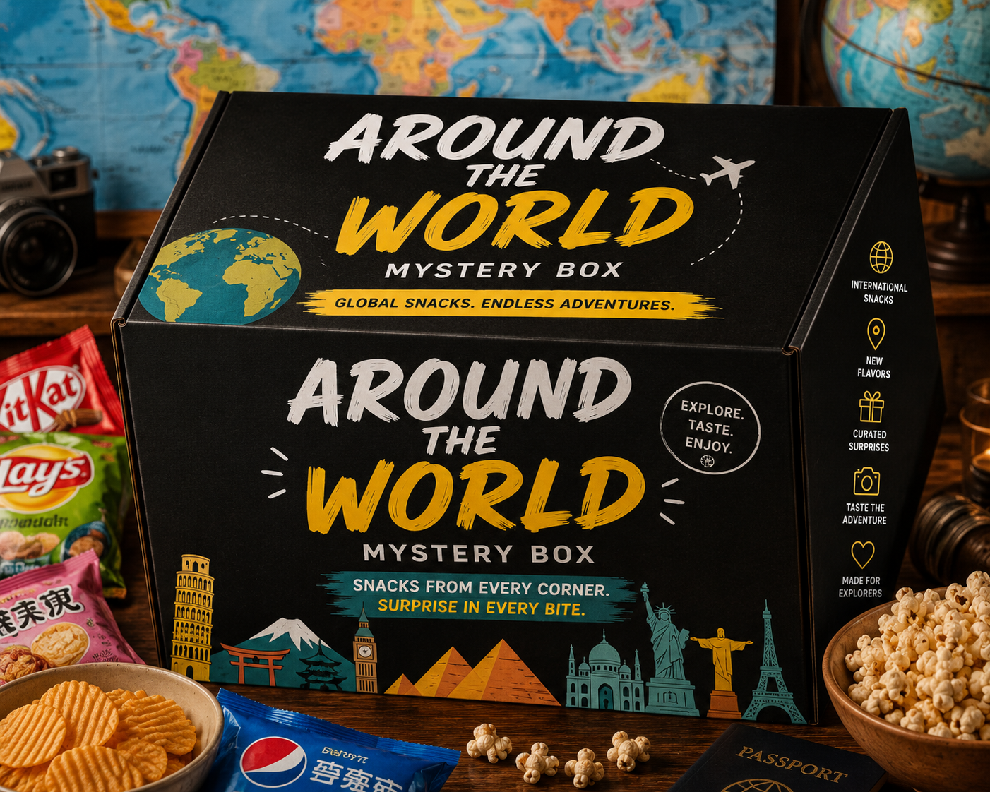 Around The World Box