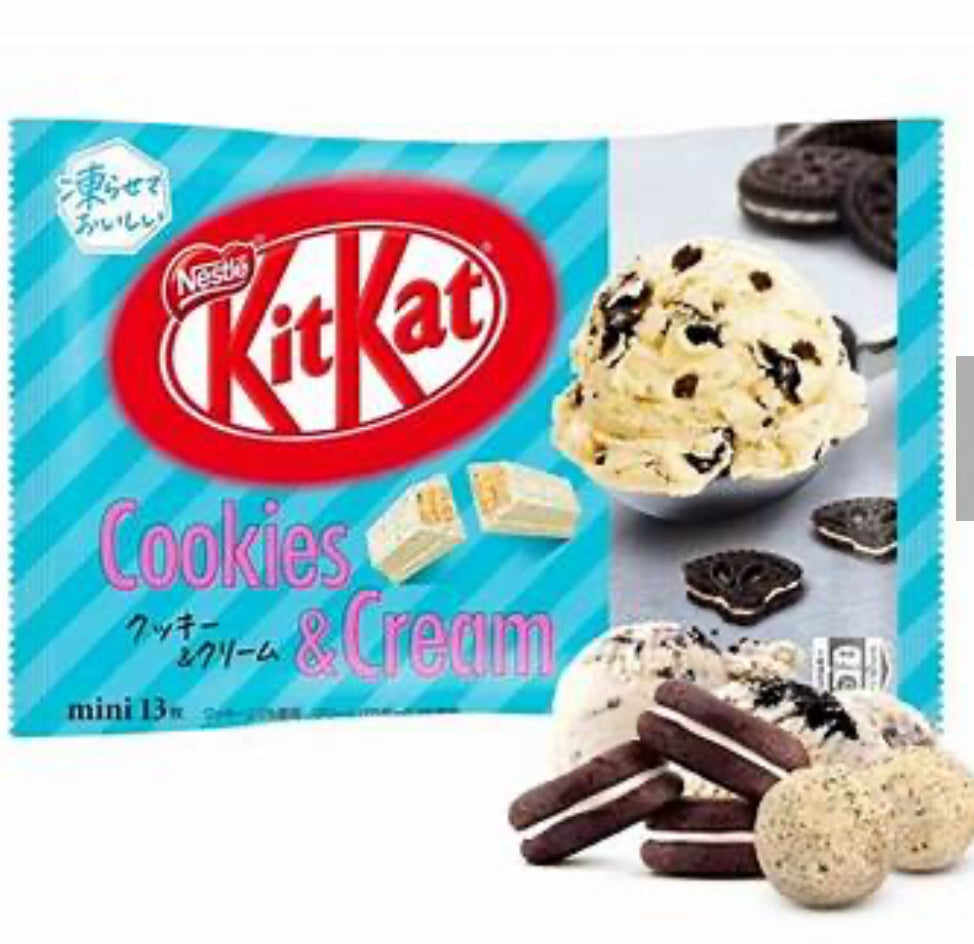 Kit Kat Cookies and Cream Flavor