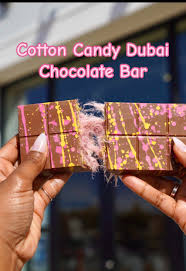 🍭 Cotton Candy Dubai Chocolate Bar