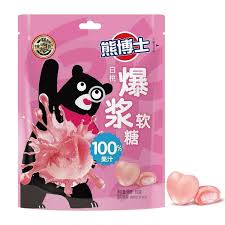 Kumamon Pink Burst Gummies (Strawberry)