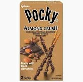 🌰 Pocky Almond Crush – Chocolate Cream Covered Biscuit Sticks